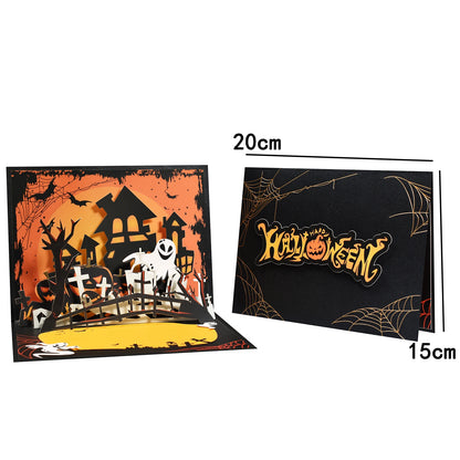 3D Halloween Pop Up Greeting Cards