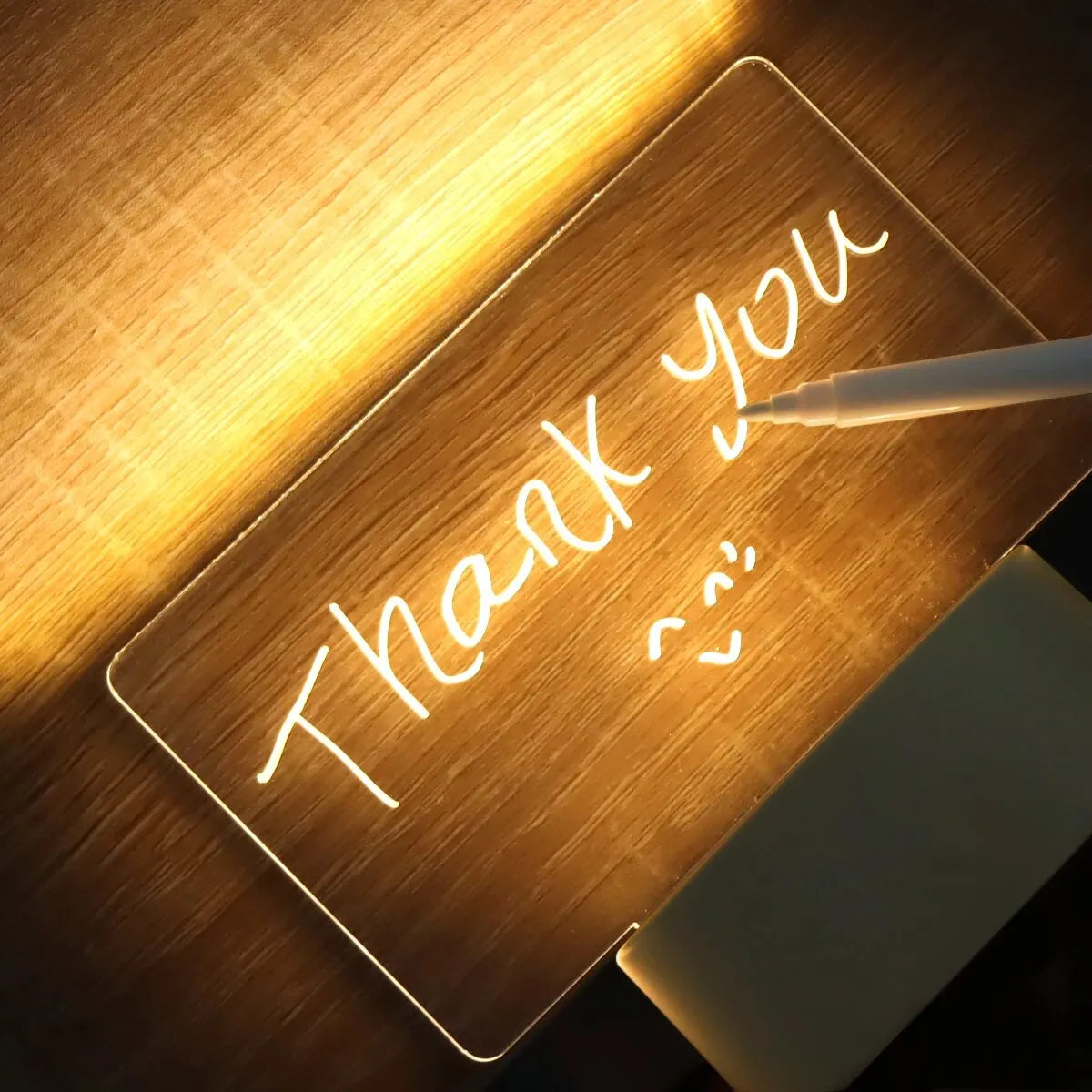 Desk Lamp Note/Message Board