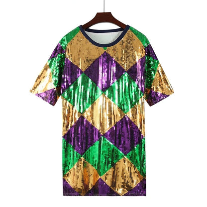 Mardi Gras Pattern Shirt