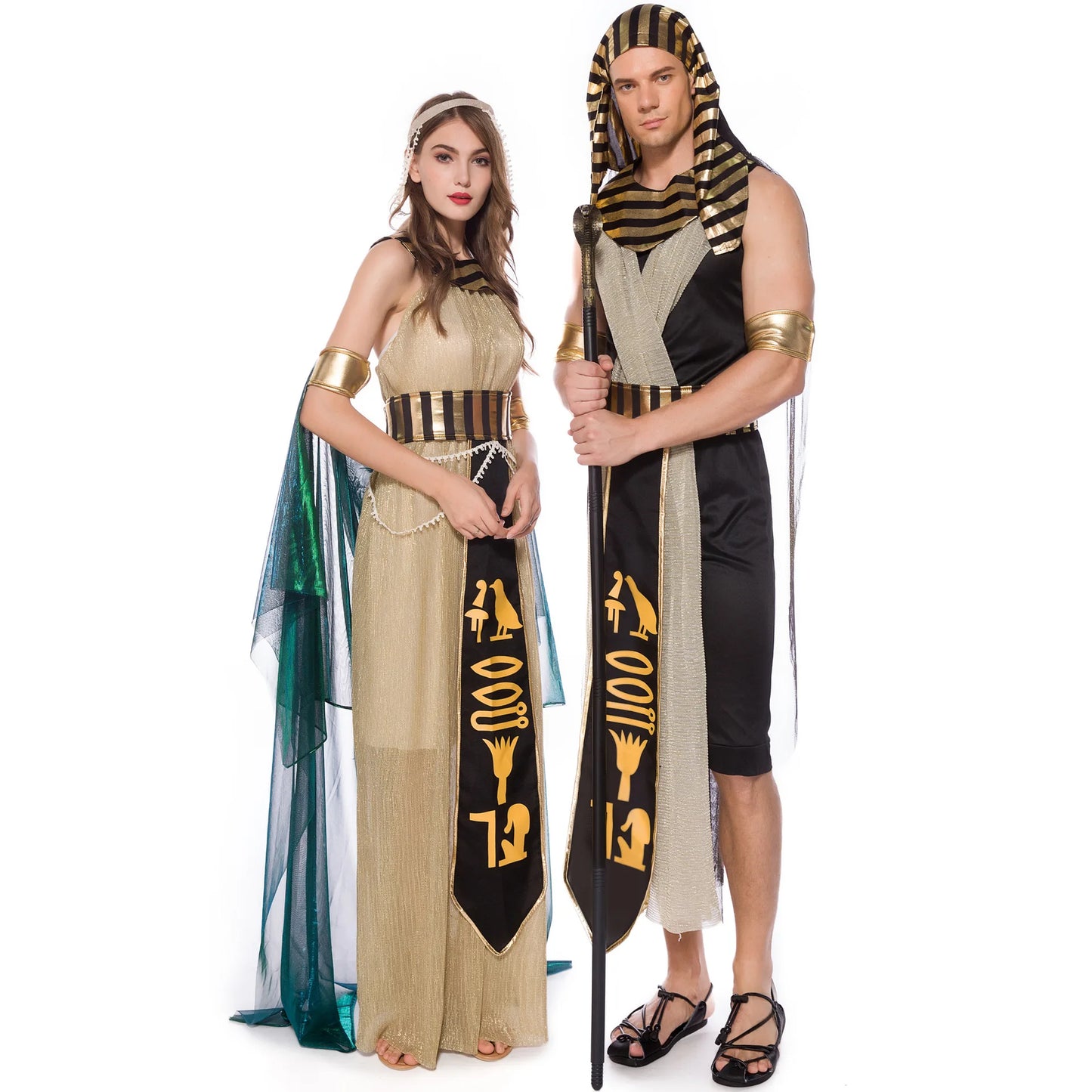 Pharaoh Cleopatra Couples Costume