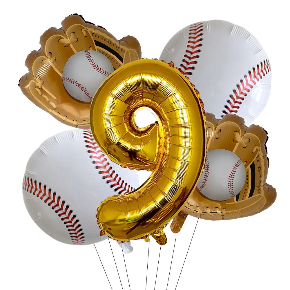 Birthday Sports Balloon Set