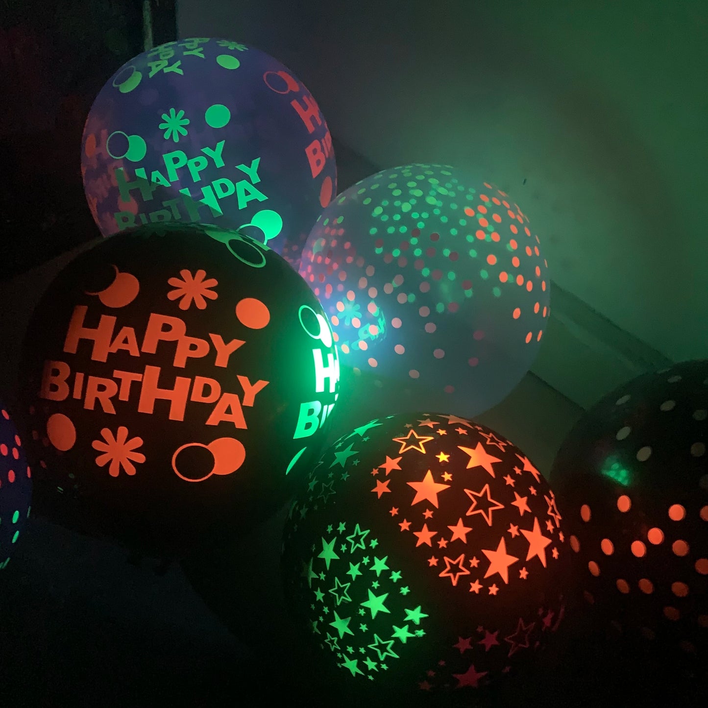 12inch Fluorescent Balloon 10/20/30Pcs