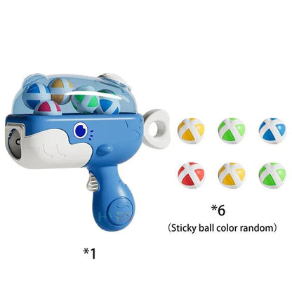 Whale Sticky Ball Shooter