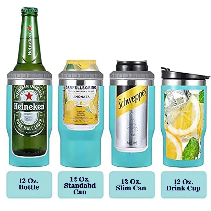 Stainless Steel Insulated Can Cooler