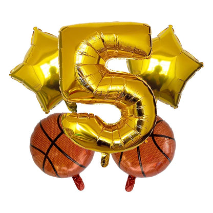 Birthday Sports Balloon Set