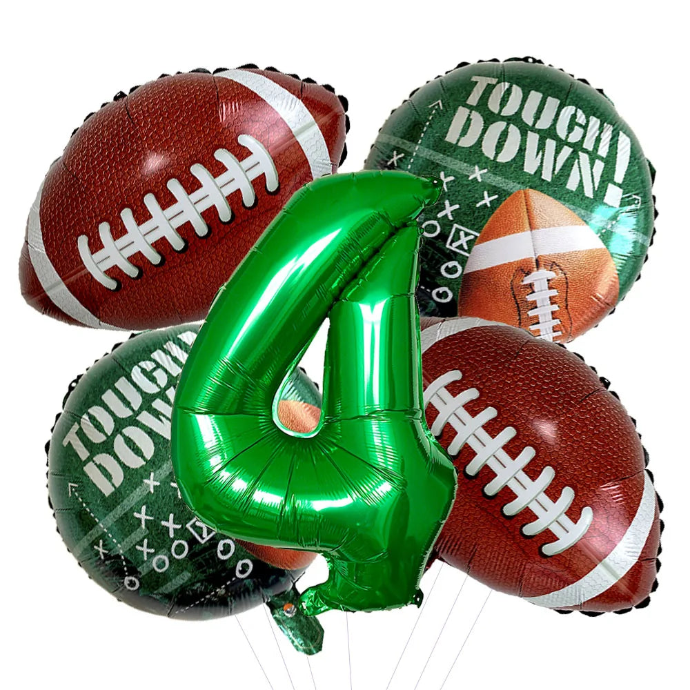 Birthday Sports Balloon Set