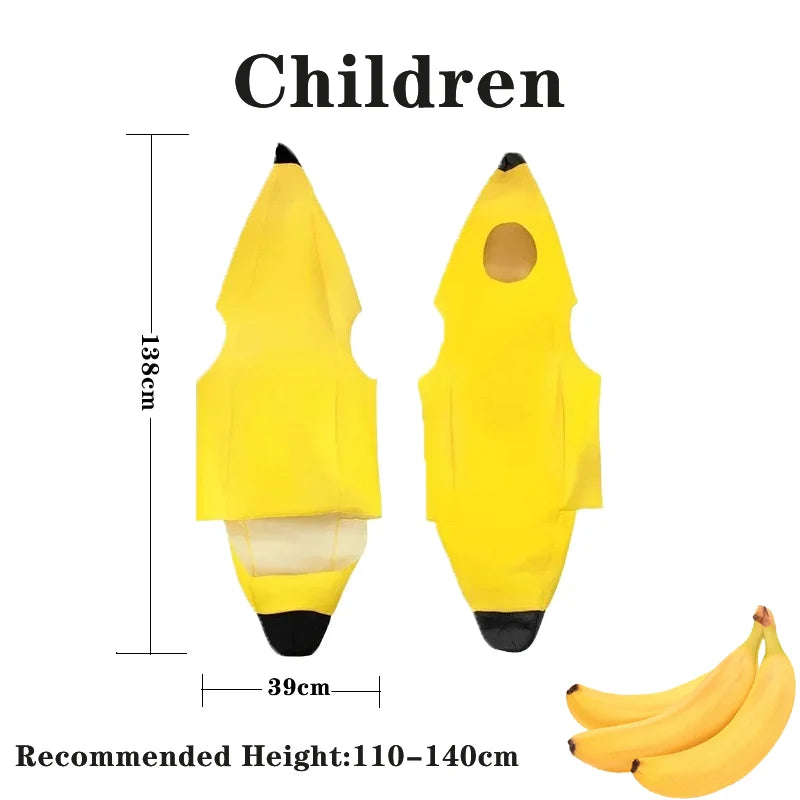 Banana Costume Child/Adult