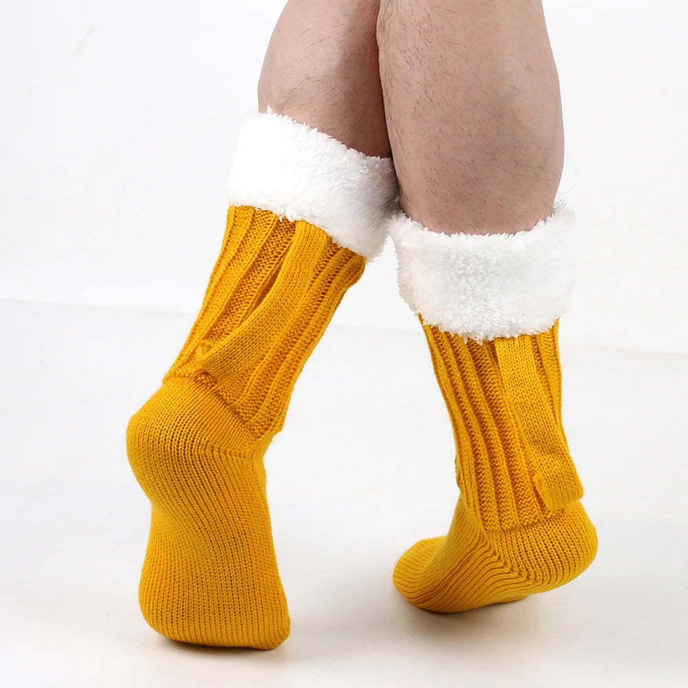 Thick Beer Mug Socks