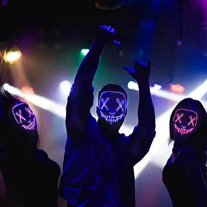 Neon LED Purge Mask