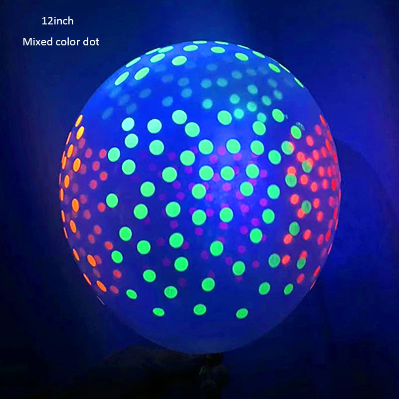 12inch Fluorescent Balloon 10/20/30Pcs