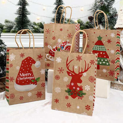 Christmas Kraft Paper Bag