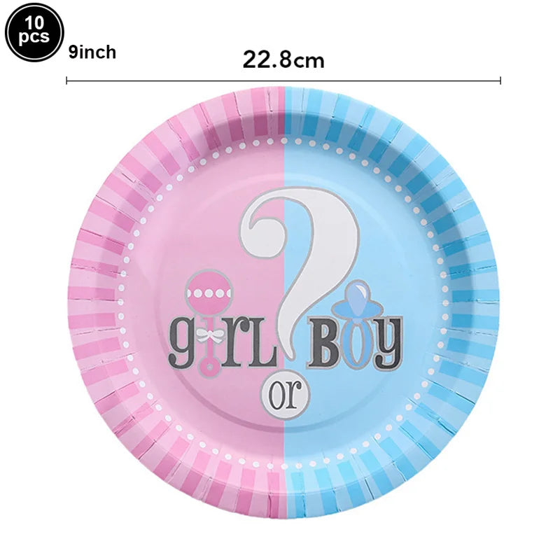 Gender Reveal Party Set