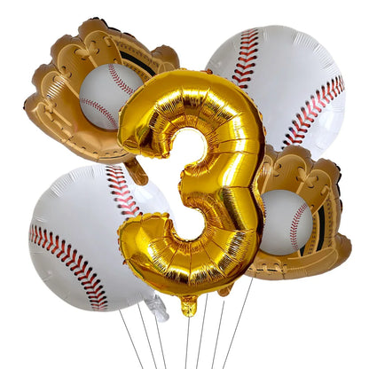 Birthday Sports Balloon Set