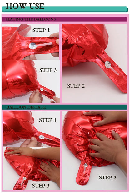 Birthday Party Foil Balloons 5pcs