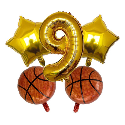 Birthday Sports Balloon Set