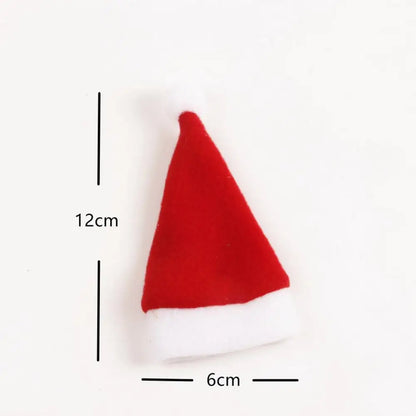 Mini Santa Decoration Hat 10Pcs