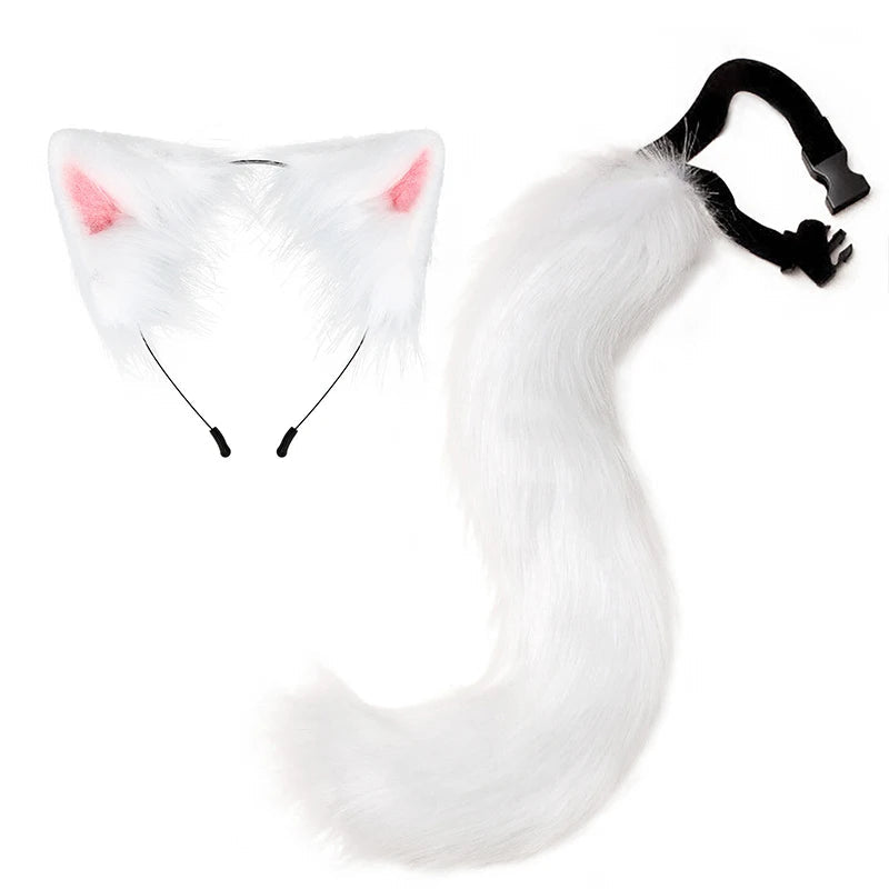 Cat/Fox Headband And Tail