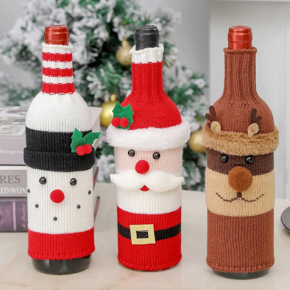 Knitted Wine Bottle Cover