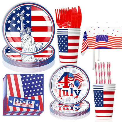 American Party Supplies Set