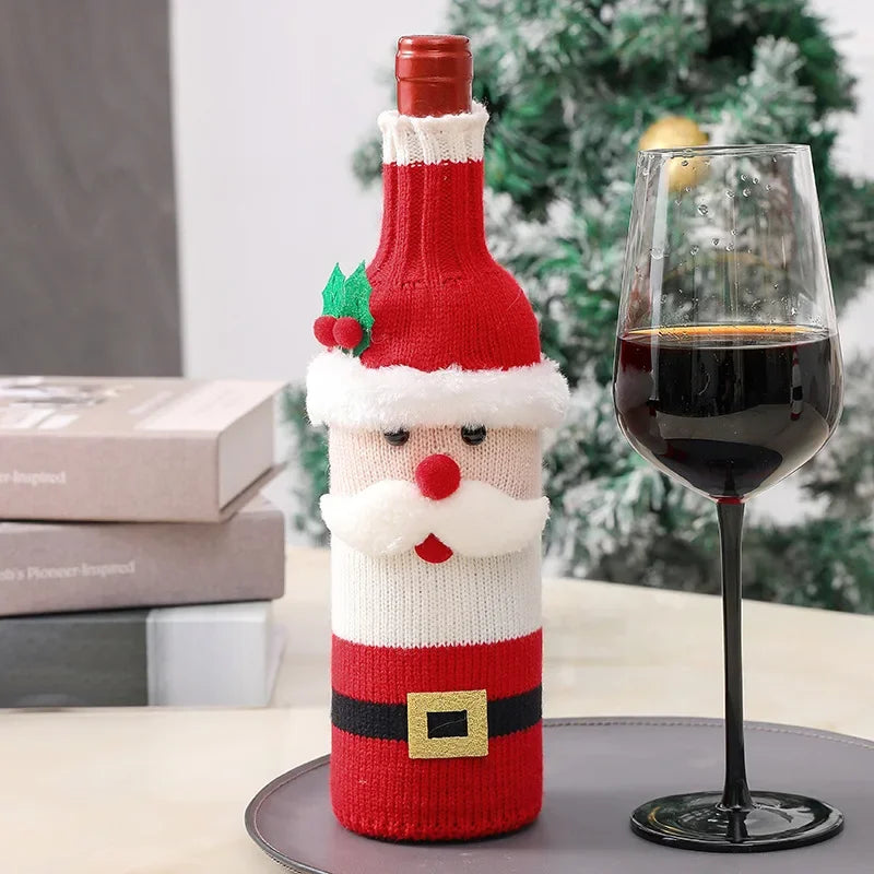 Knitted Wine Bottle Cover