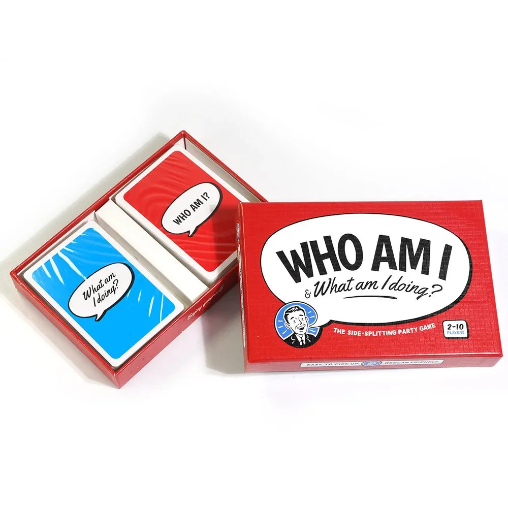 Who Am I? What Am I Doing? Card Game