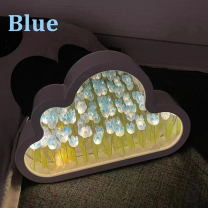 DIY Cloud Tulip Light Stand