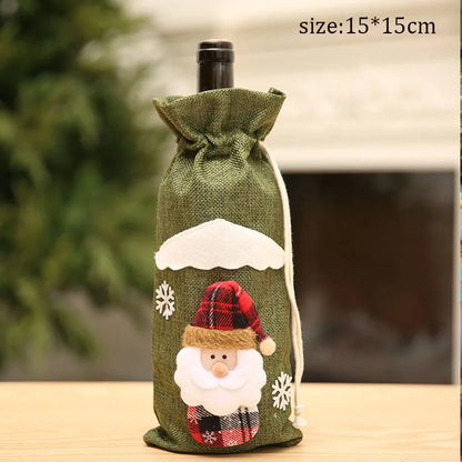 Knitted Wine Bottle Cover