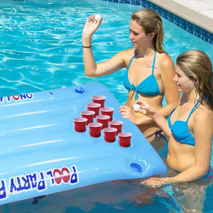 Inflatable Floating Pong Table