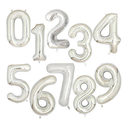 Big Number Foil Balloons 40inch