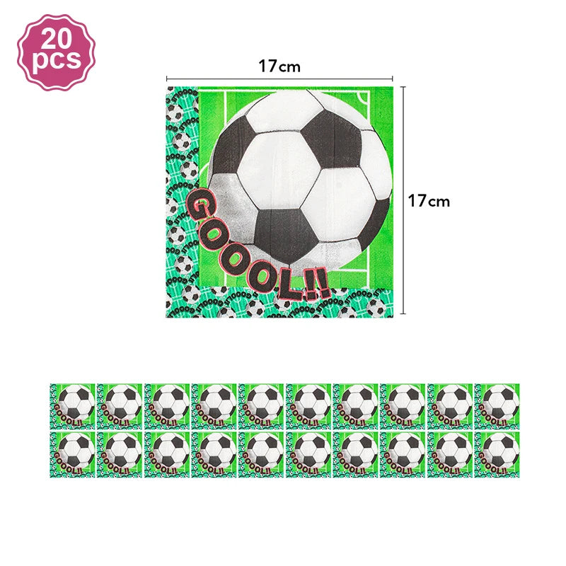 Soccer Party Supplies Decoration