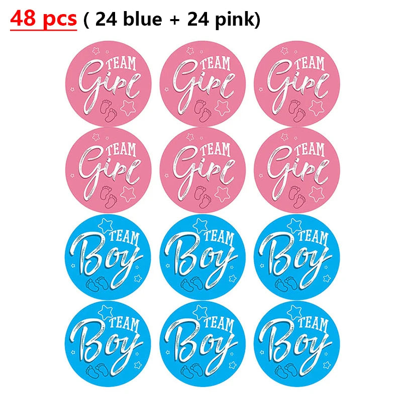 Gender Reveal Team Set