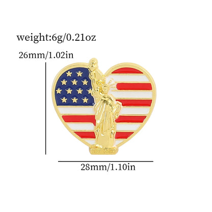 American Flag Pin