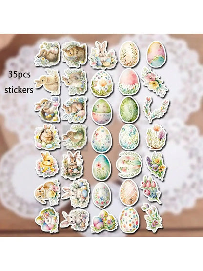 Easter Sticker Vintage