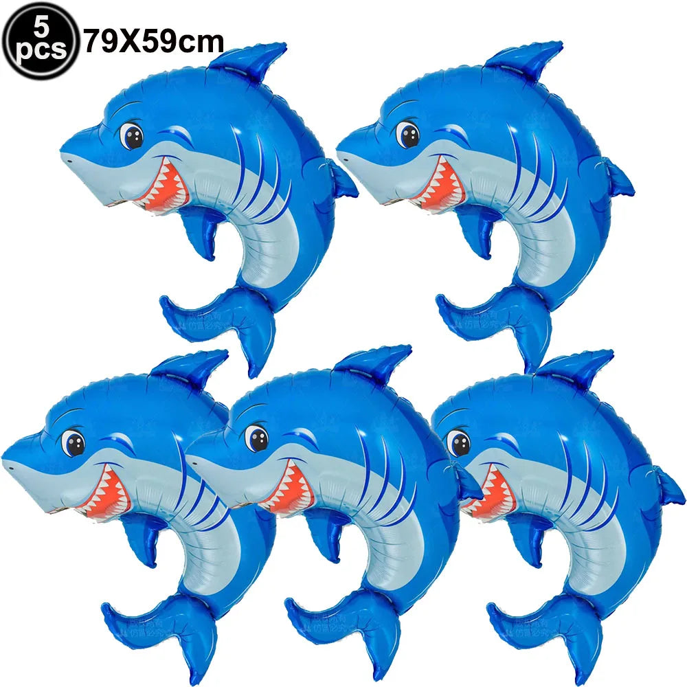 Shark Theme Tableware and Decoration