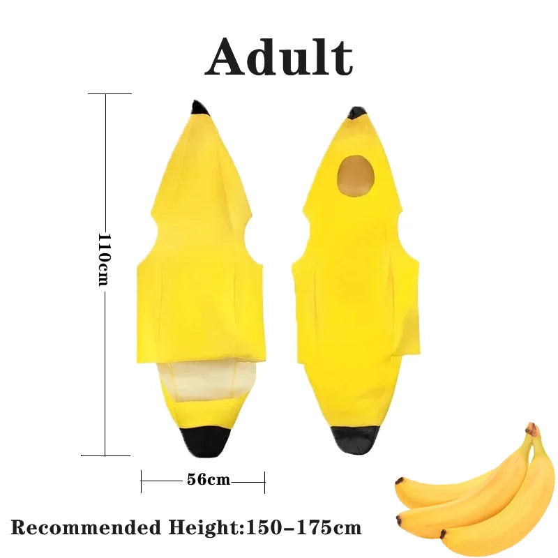 Banana Costume Child/Adult