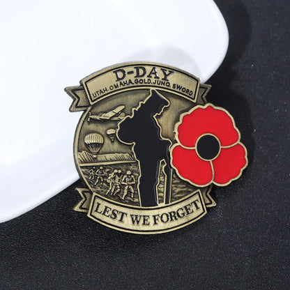 "Lest We Forget" Pin