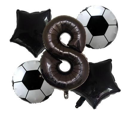 Birthday Sports Balloon Set