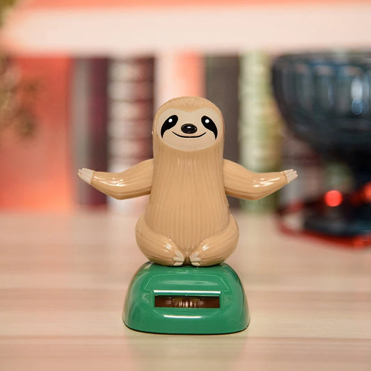 Solar Energy Sloth Bobblehead