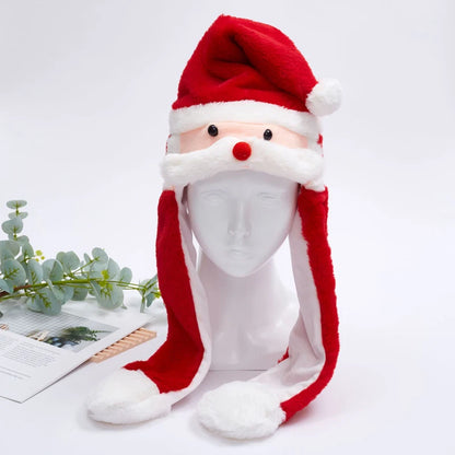 Animated Plush Christmas Hat