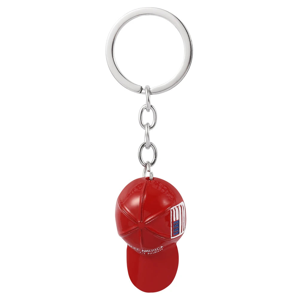 America Hat Keychain