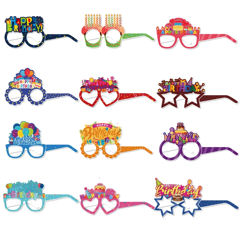 Birthday Glasses 12pcs