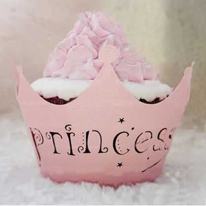 Princess Cupcake Wrappers 10pcs