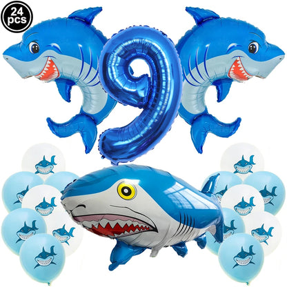 Shark Theme Tableware and Decoration