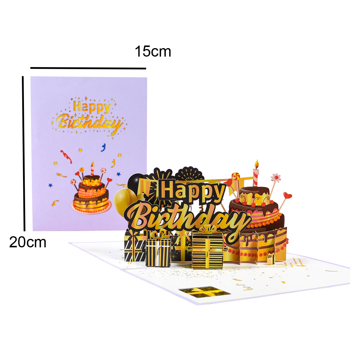 3D Birthday Pop-Up Card