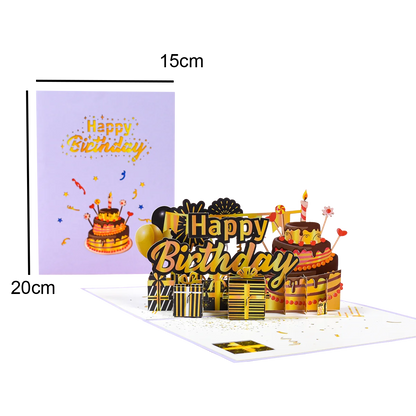 3D Birthday Pop-Up Card