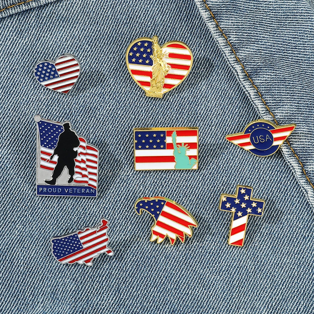 American Flag Pin