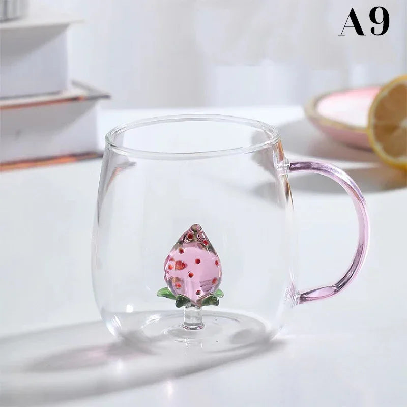 3D Glass Cup