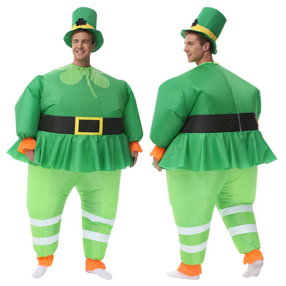 Inflatable St. Patrick Costume