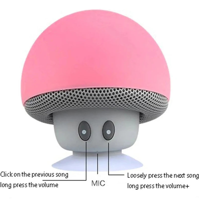 Mushroom Bluetooth Mini Speaker