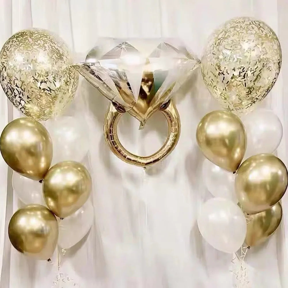 Mr&Mrs Wedding Foil Balloons